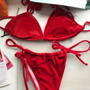 Zaful red bikini